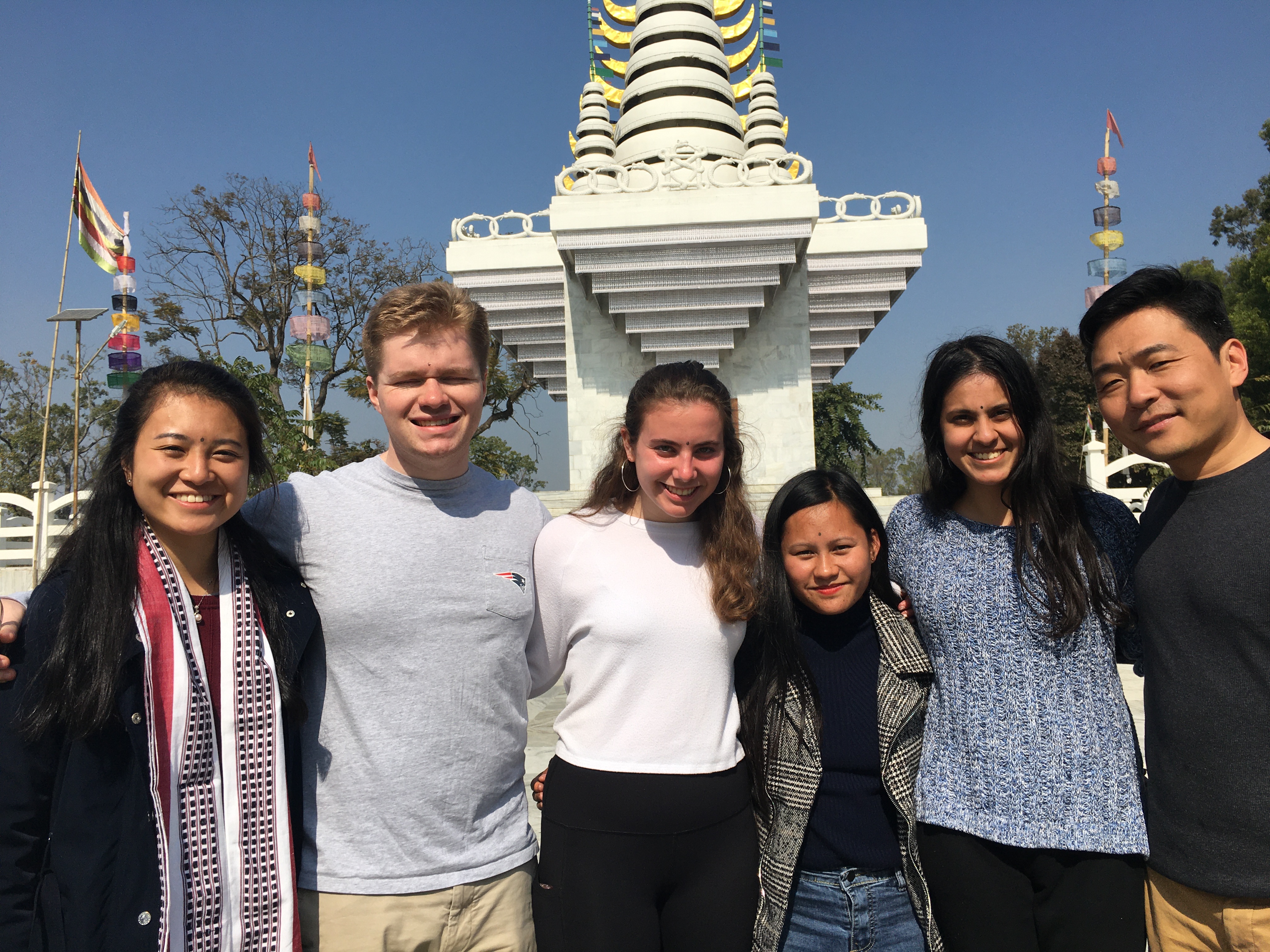 Group photo at Kangla fort