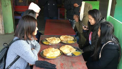 Puris for breakfast