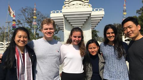 Group photo at Kangla fort